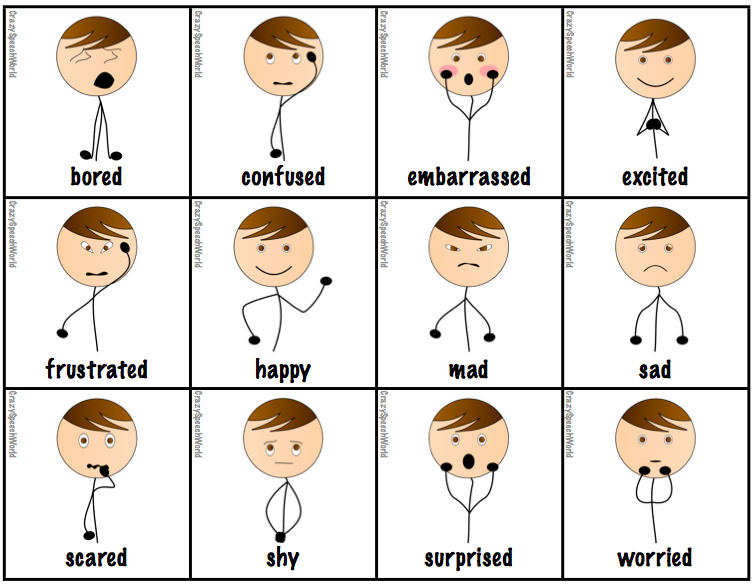 clipart of different emotions - photo #23