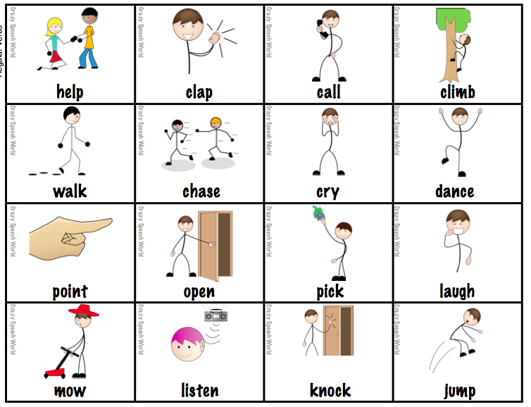 clipart images of verbs - photo #46