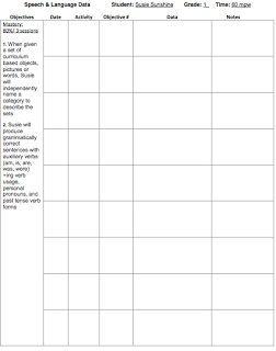 Binder System for Data Collection - Crazy Speech World