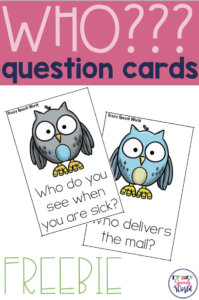Free WHO question cards