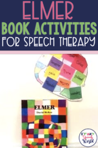 Elmer book activities
