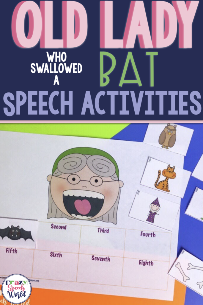 Old Lady Bat Speech Activities