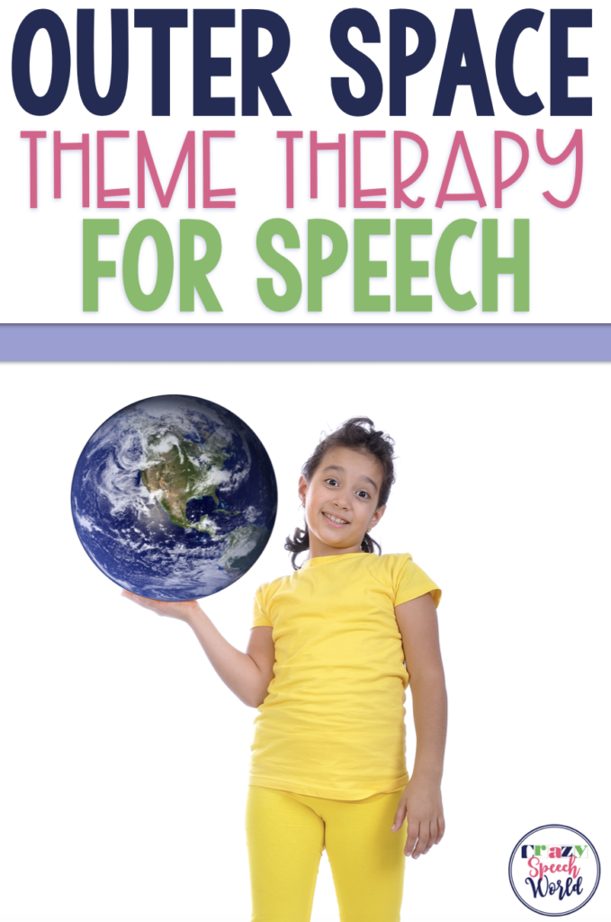 Outer Space theme for speech therapy