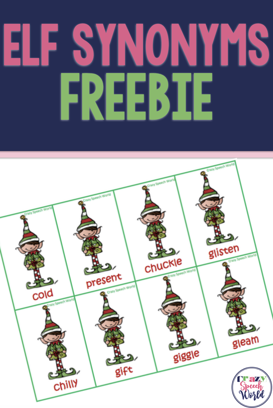 Elf Synonyms Free Card Game - Crazy Speech World