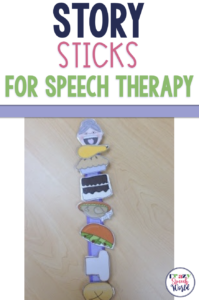 Story Sticks for Speech Therapy