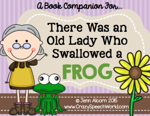 Old Lady Frog Book Companion