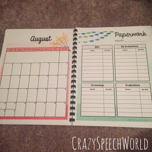 SLP Planner Organization