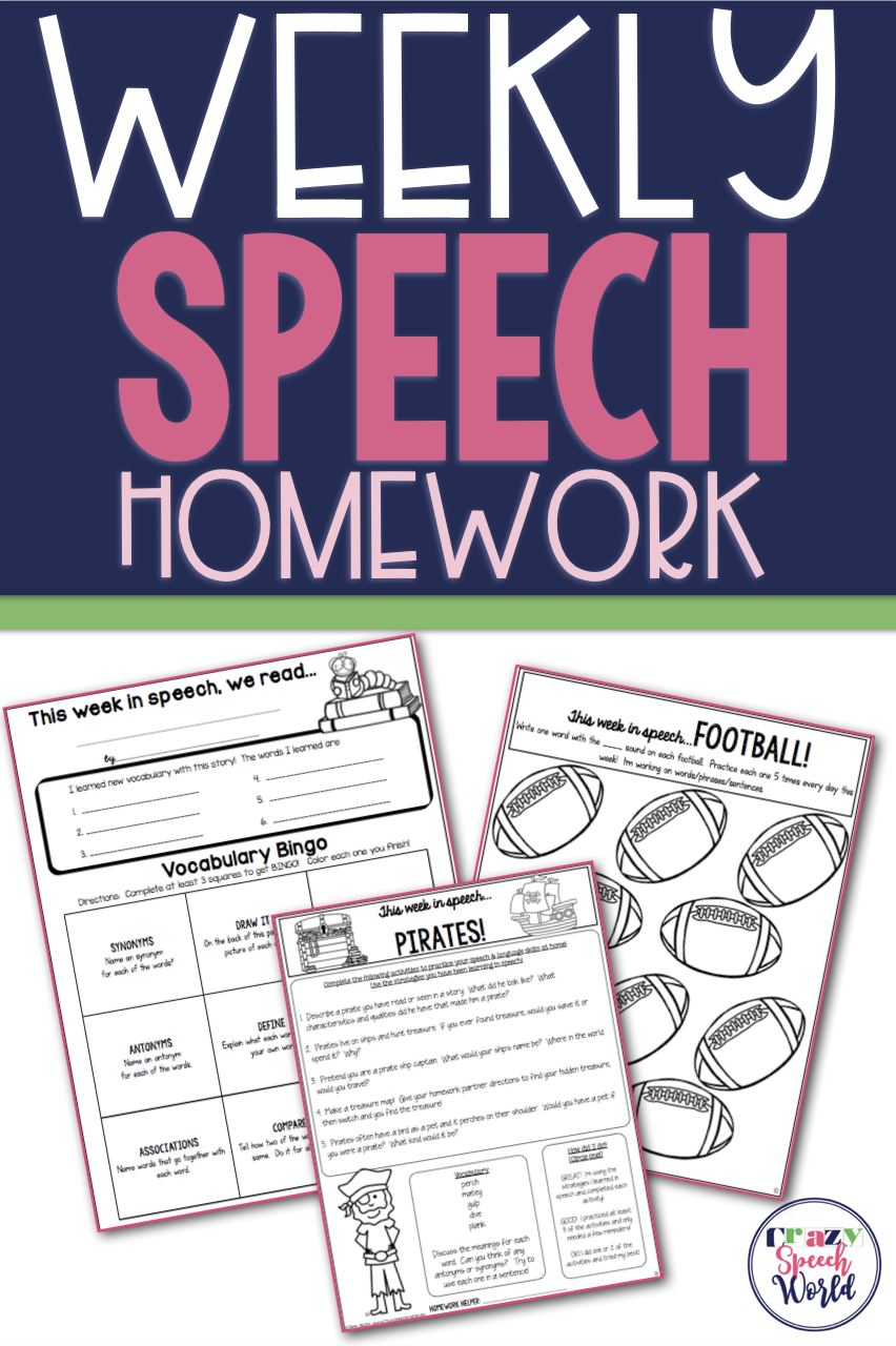 s speech homework