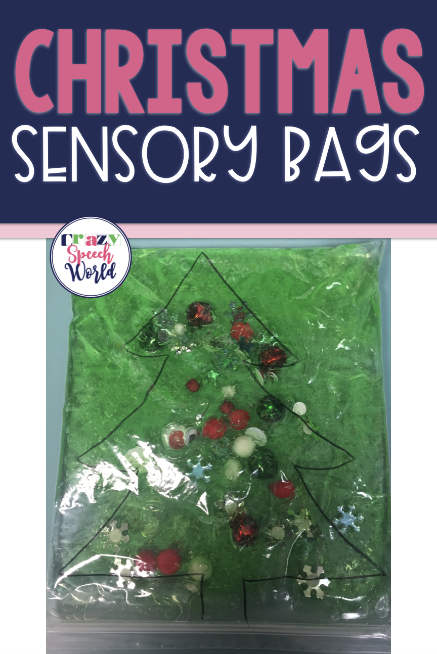 Christmas Tree Sensory Bag