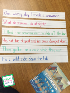 Crazy Speech World: Winter Themed Lesson Plans