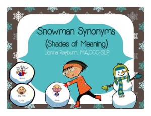 Crazy Speech World: Winter Themed Lesson Plans