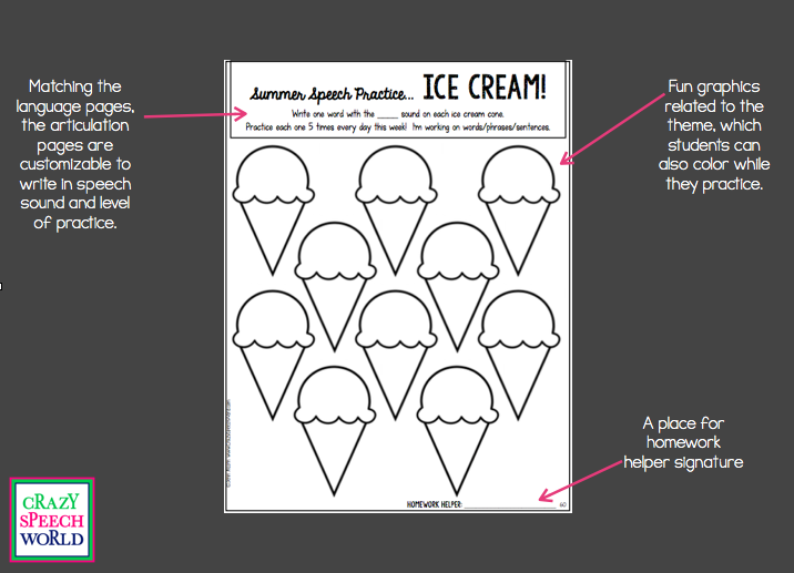 Crazy Speech World: Summer Speech Homework