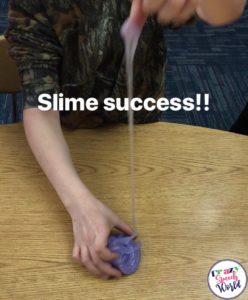 how to make slime demonstration speech