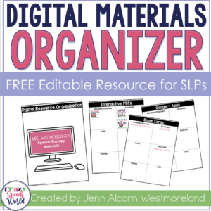 How to Organize Your Digital Materials