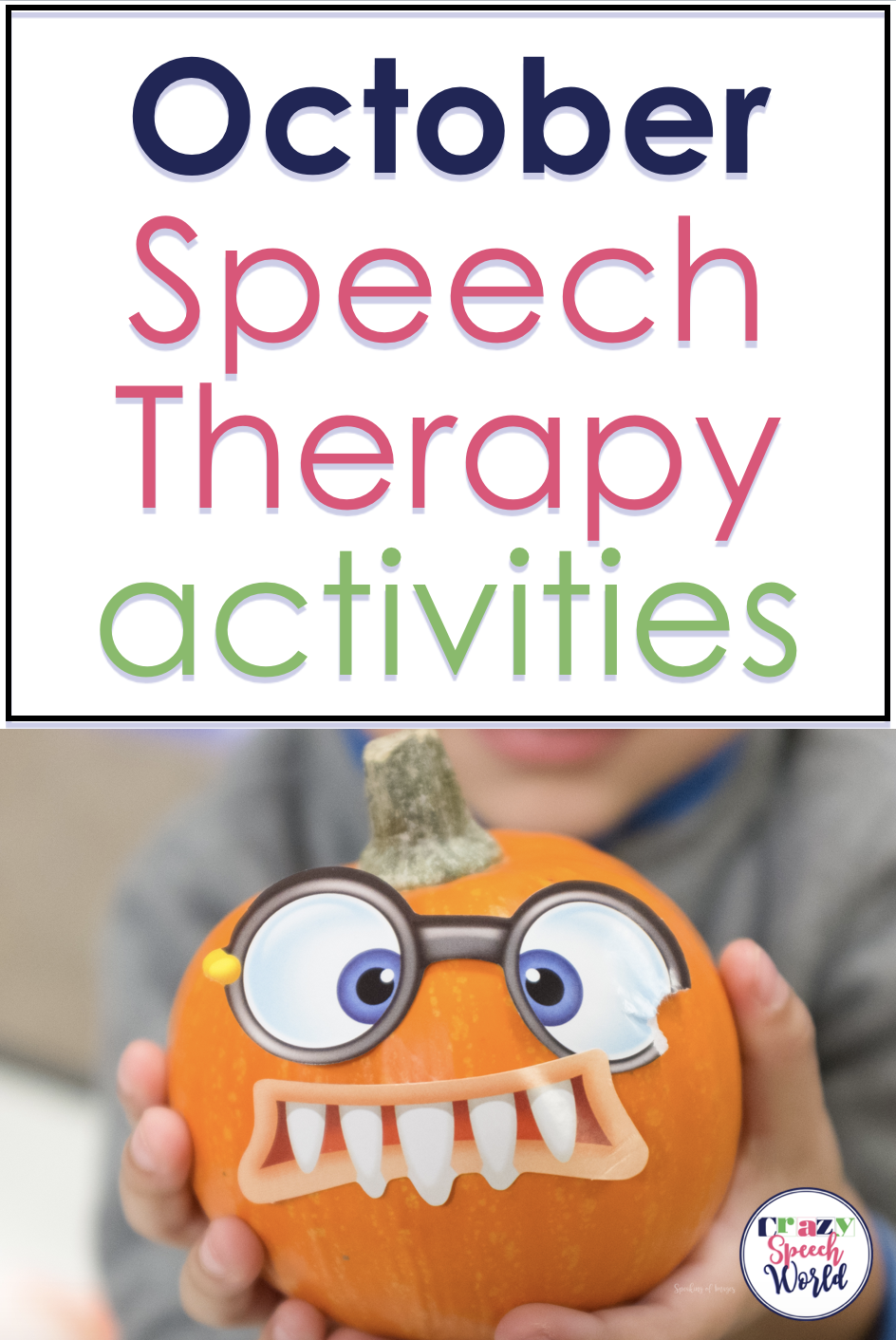Speech Therapy Activities
