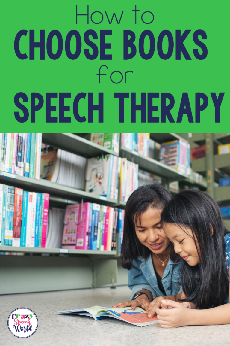 best books for story retell speech therapy